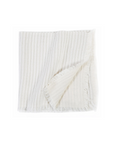 Linen Fringe Striped Napkins, Set of 4