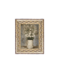 Vintage White Roses Framed Art, Multiple Sizes