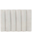 Fluted Marble Soap Dish