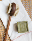 Ash Wood Handled Body Brush