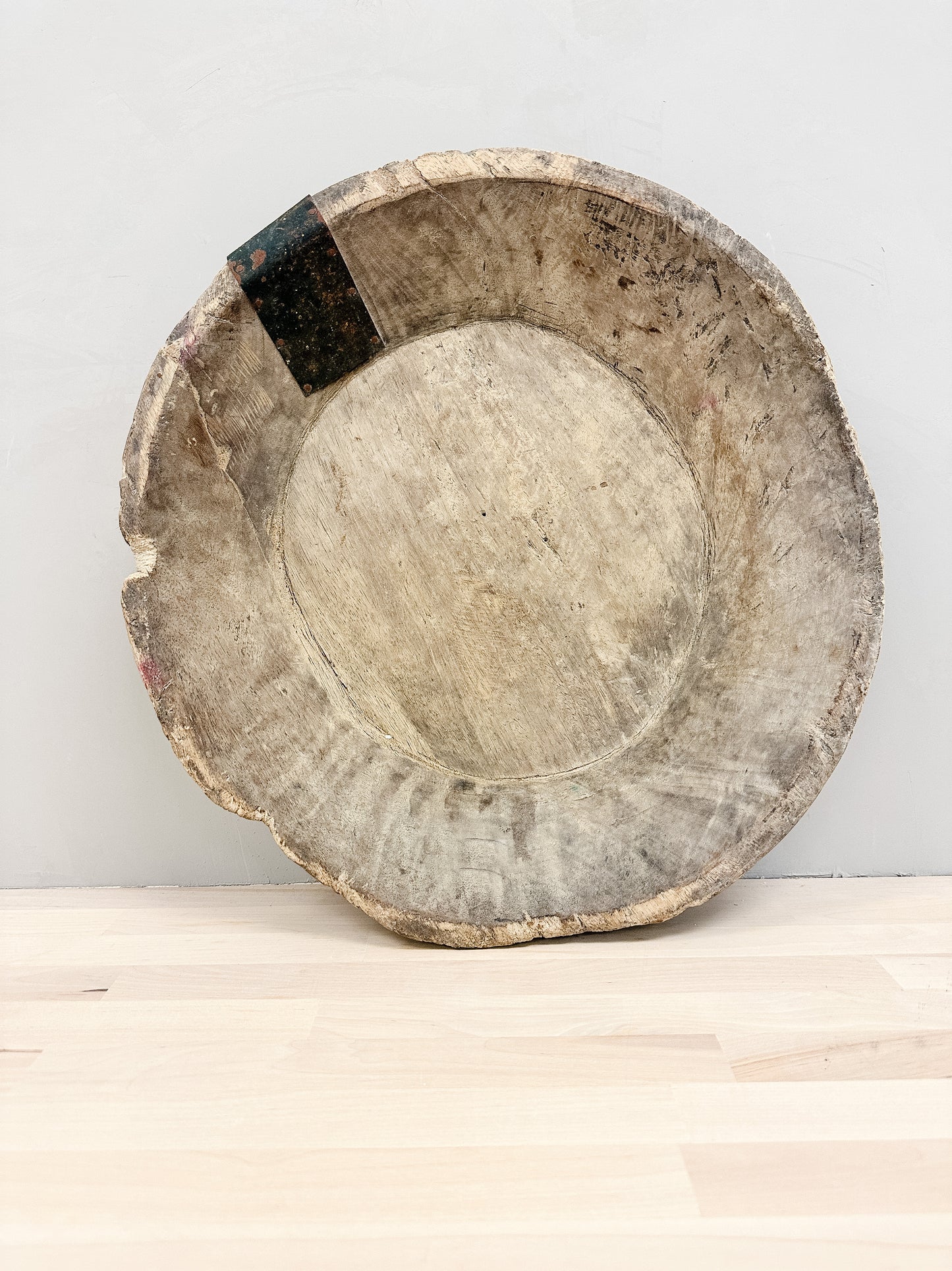 Found Wood Bowl, XL
