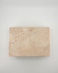 Travertine Lidded Boxes