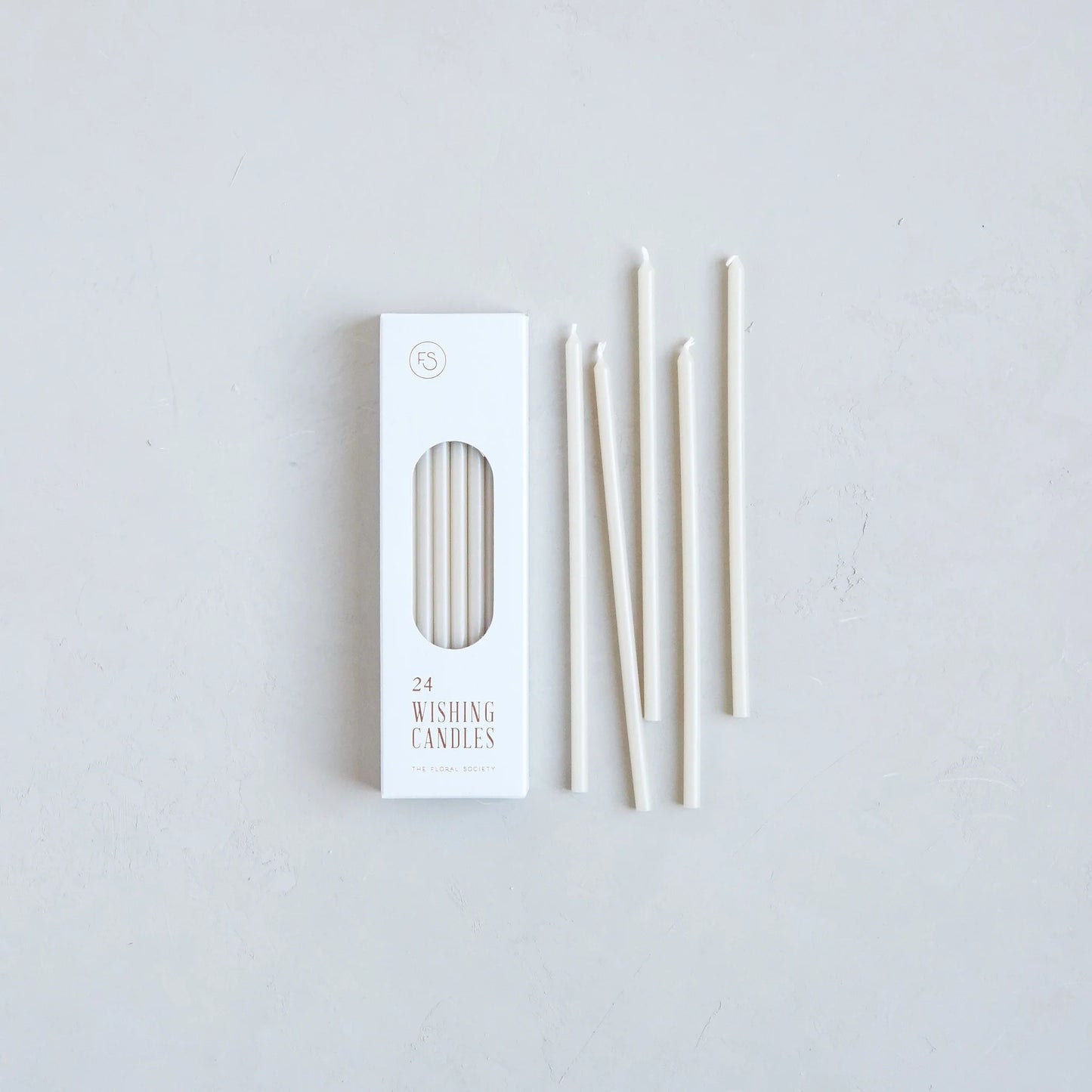 Wishing Candles in Cream