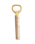 Brass + Rattan Bottle Opener
