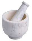 Small Marble Mortar & Pestle