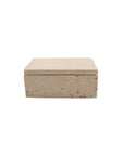 Travertine Lidded Boxes
