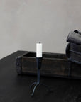 Iron Single Candle Holder
