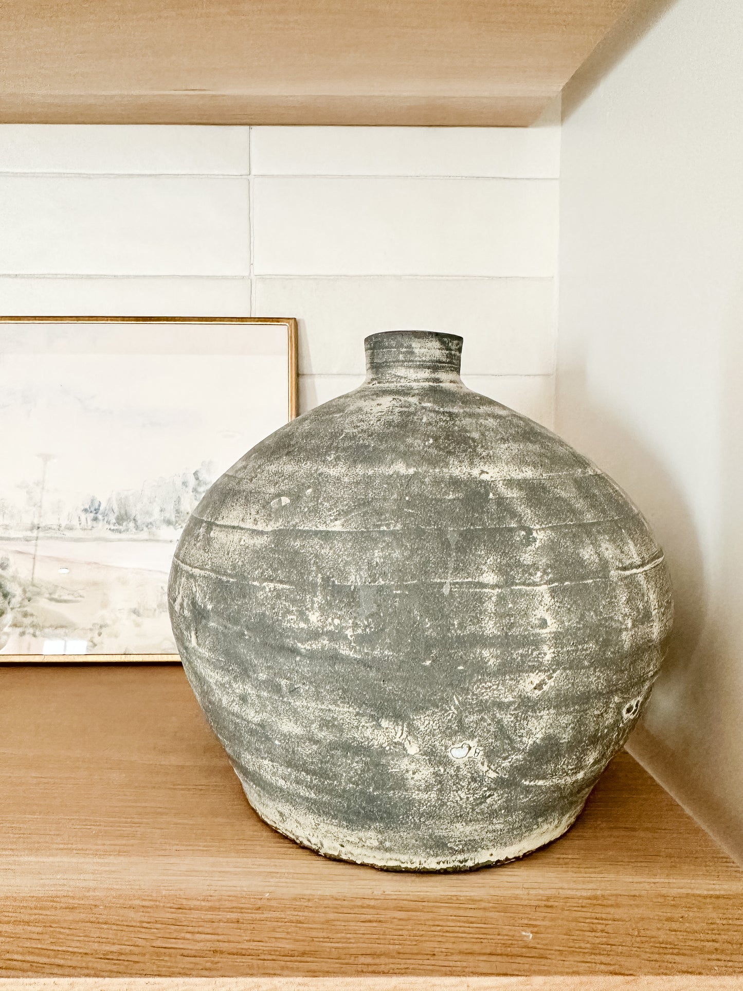 Handmade Clay Vase, Small