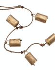 Hanging Gold Bell Garland