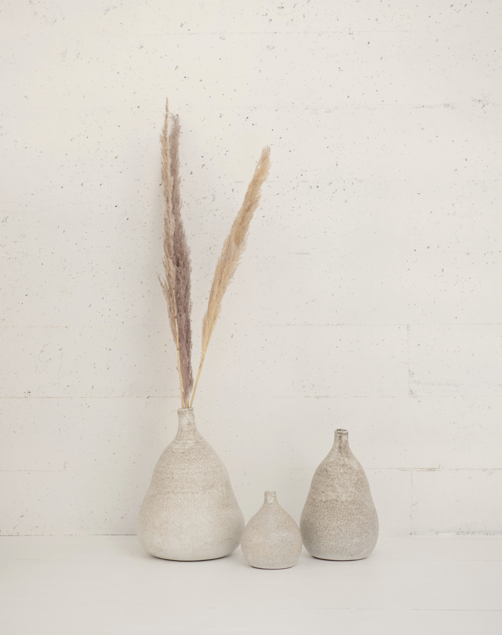 Textured Terracotta Vase, Large