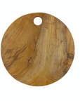 Teak Root Round Circular Cutting Board