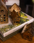 Old World Tin Holiday Houses