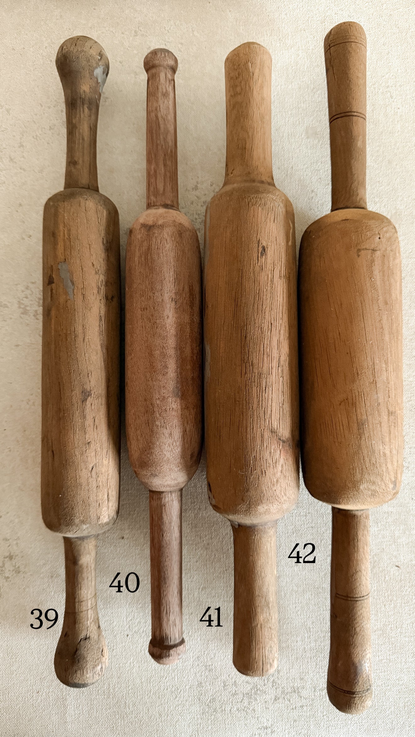 Vintage Found Chapati Roller, Large