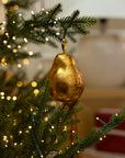 Gilded Pear Ornament