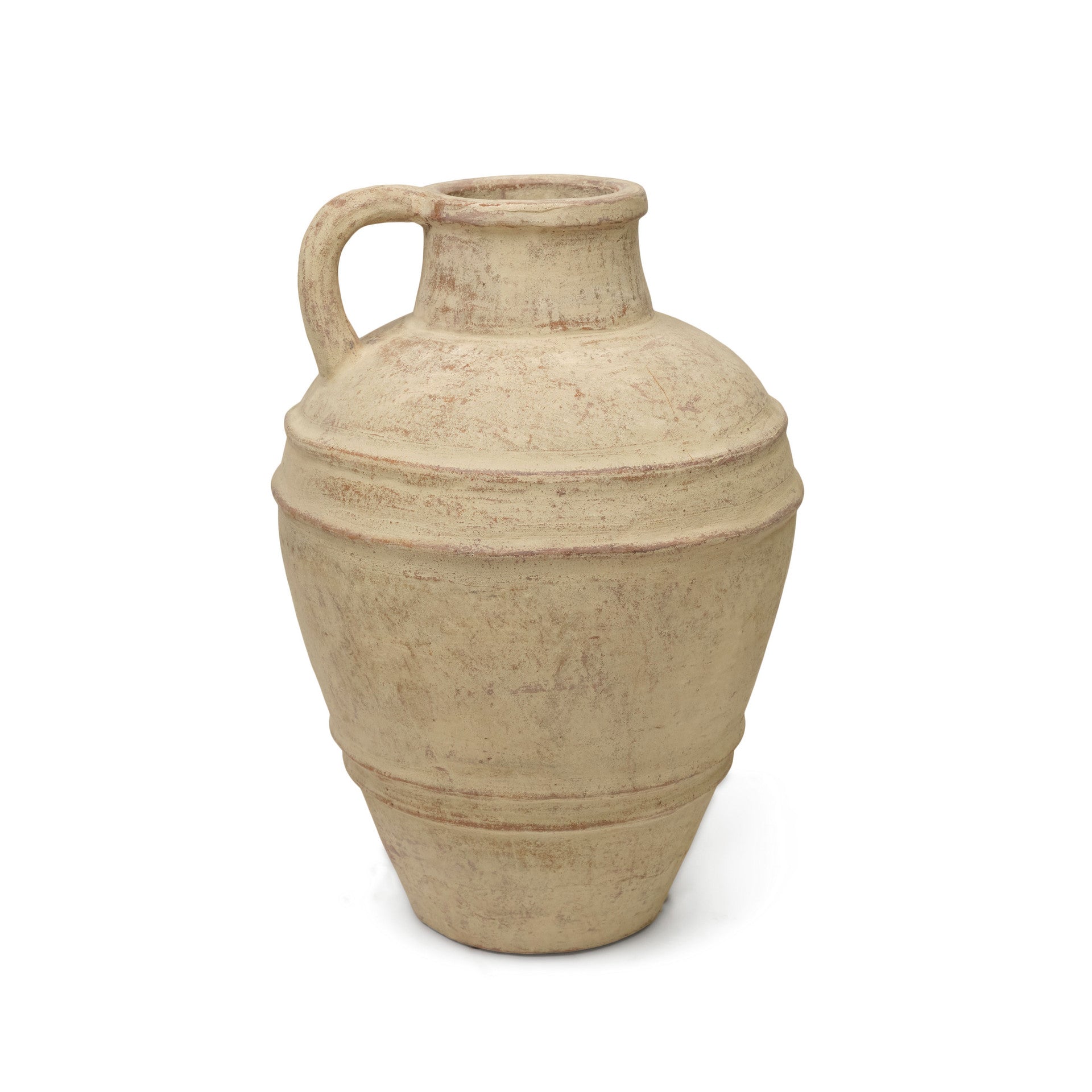 Eleanor Clay Jug with Handle, 18&quot;