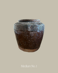 Vintage Mijiu Rice Wine Jar, Medium