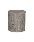 Beige Marble Stackable Pots