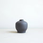 Ceramic Blossom Vase, Smoke