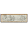 Country Meadow Sketch, 23 x 7.5