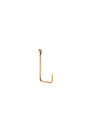 Cottage Brass Wall Hook