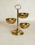Seraphine 3-Tier Bowl Set in Gold