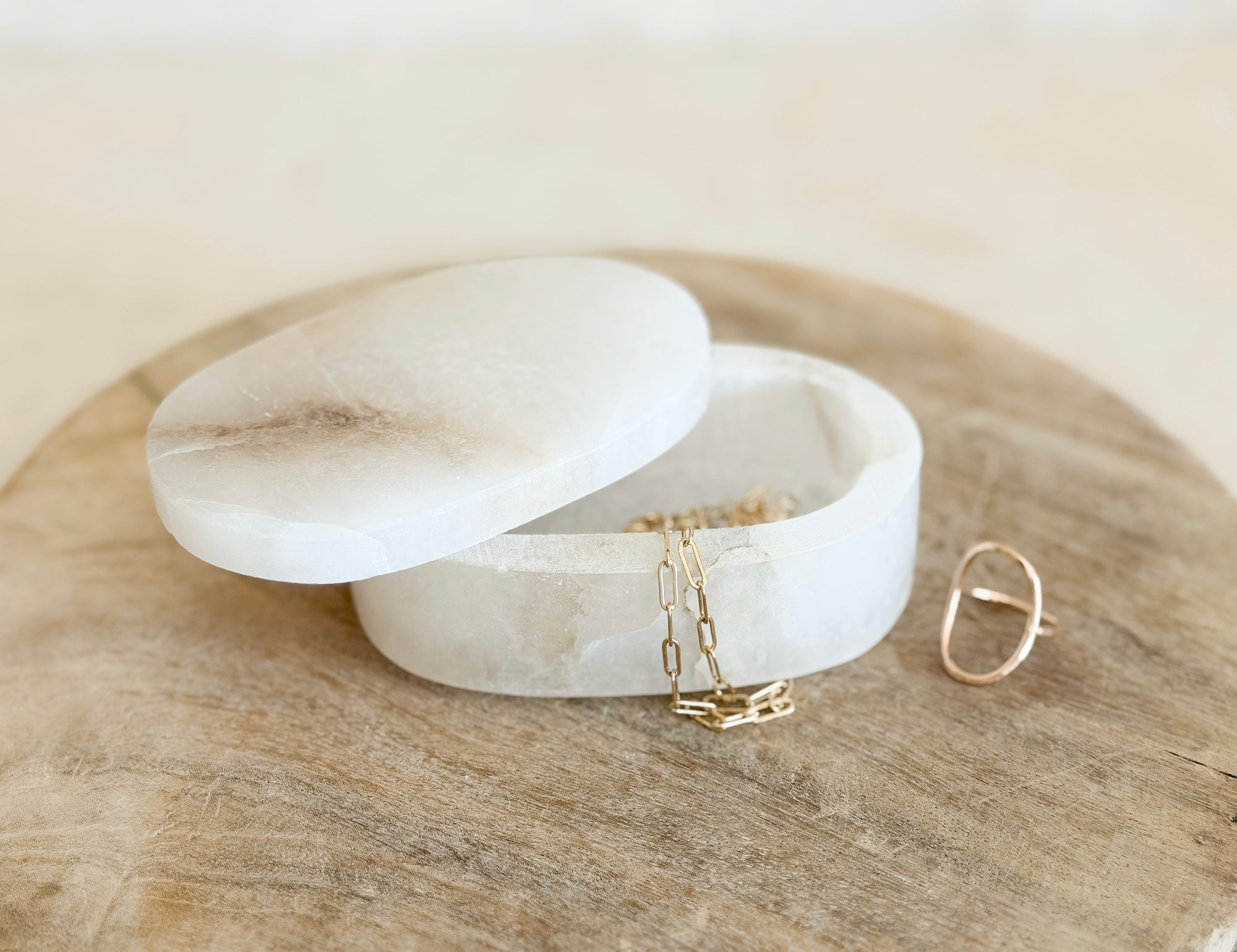 Alabaster Petite Box – Cottage Home