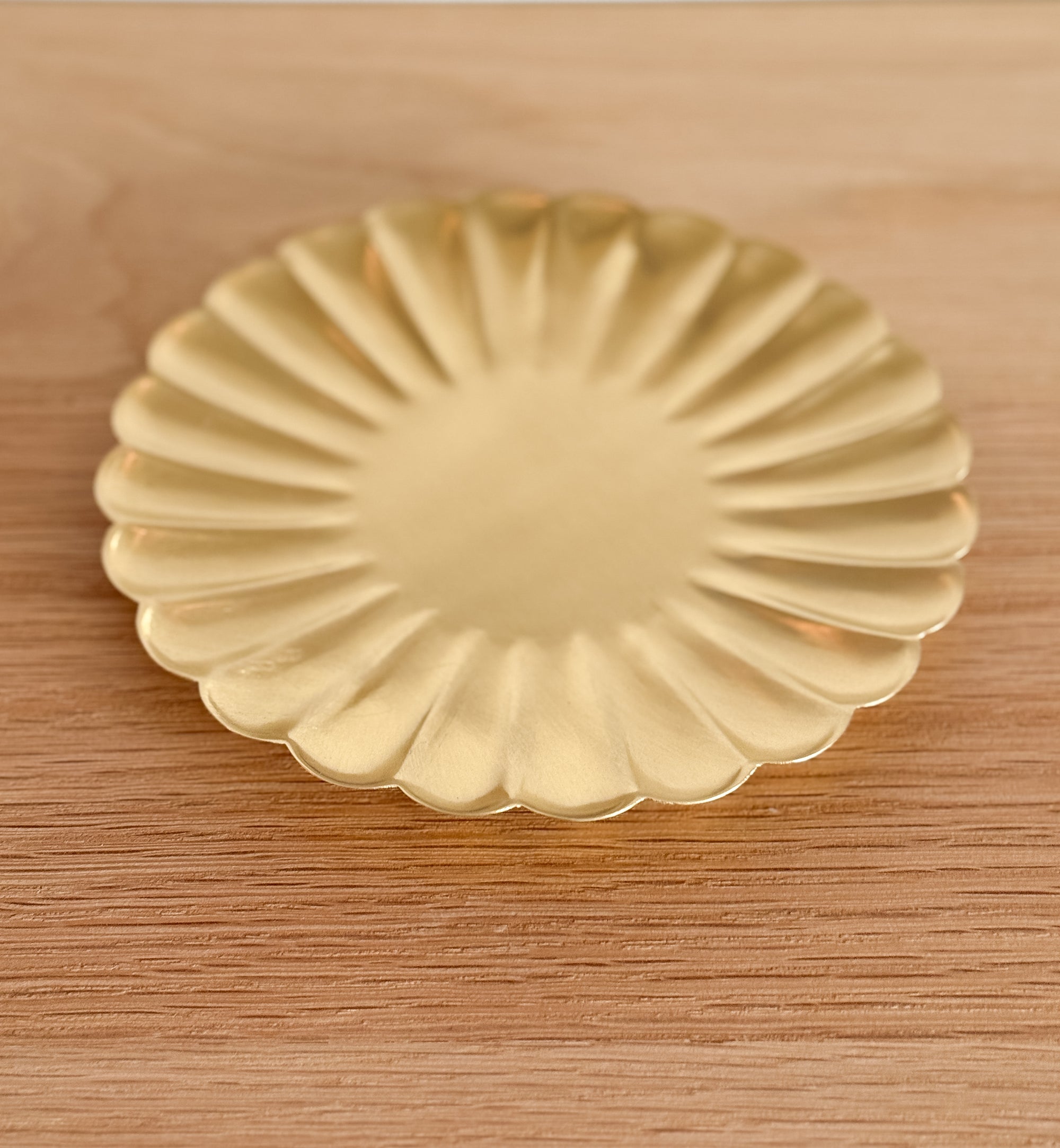 Brass Petal Tray