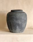 Charcoal Terracotta Vase