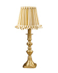 Honey Stripe Ruffle Mini Shade