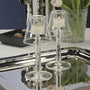 Cressida Glass Tea Light Lamp
