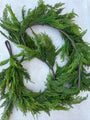 Faux Chrismas Cedar Garland, 6ft