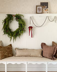 36" Faux Cedar & Pinecone Wreath