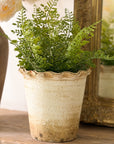 Faux Maidenhair Fern, Drop in 15"