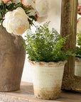 Faux Maidenhair Fern, Drop in 15"