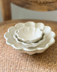 Fleur Footed Petal Bowls