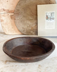 Found Wood Bowls, Large