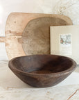 Found Wood Bowls, Large