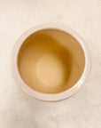 French Replica Cream Glazed Confit Pot, Small
