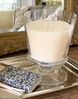 Geneva Glass Hurricane Candle