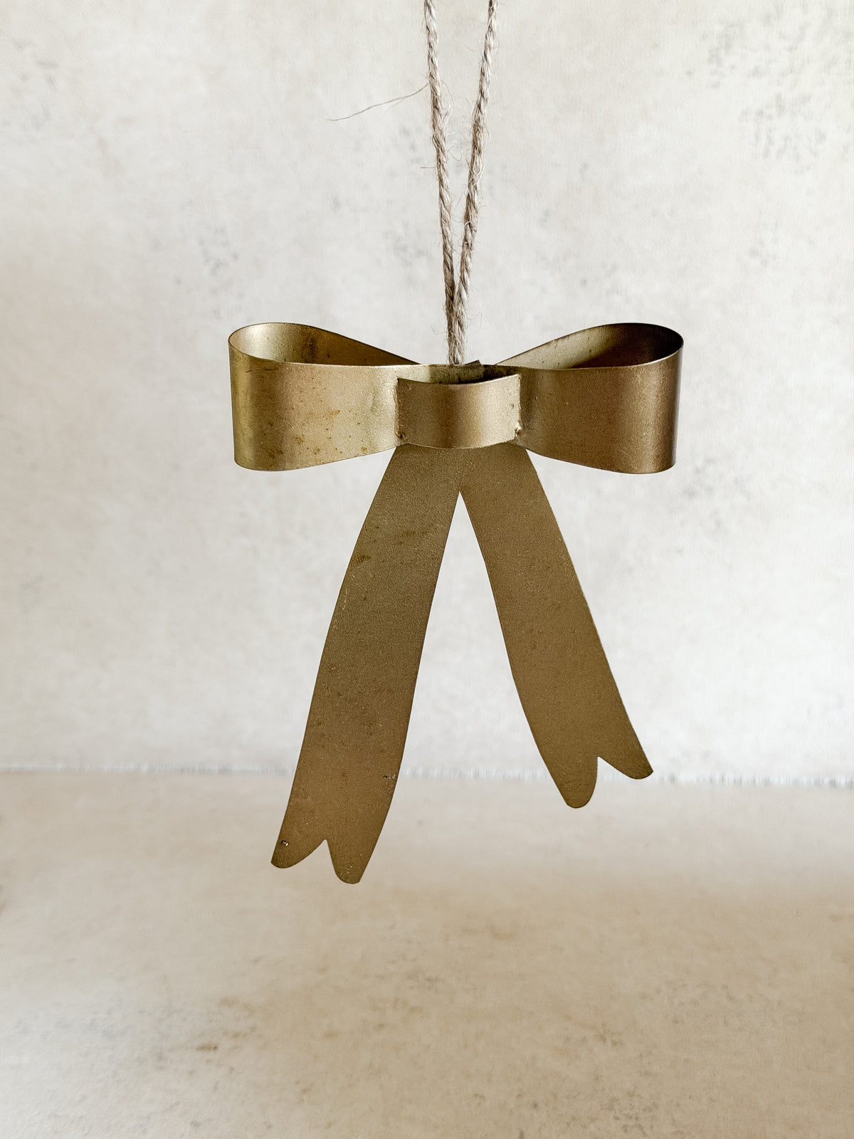 Gold Bow Ornament