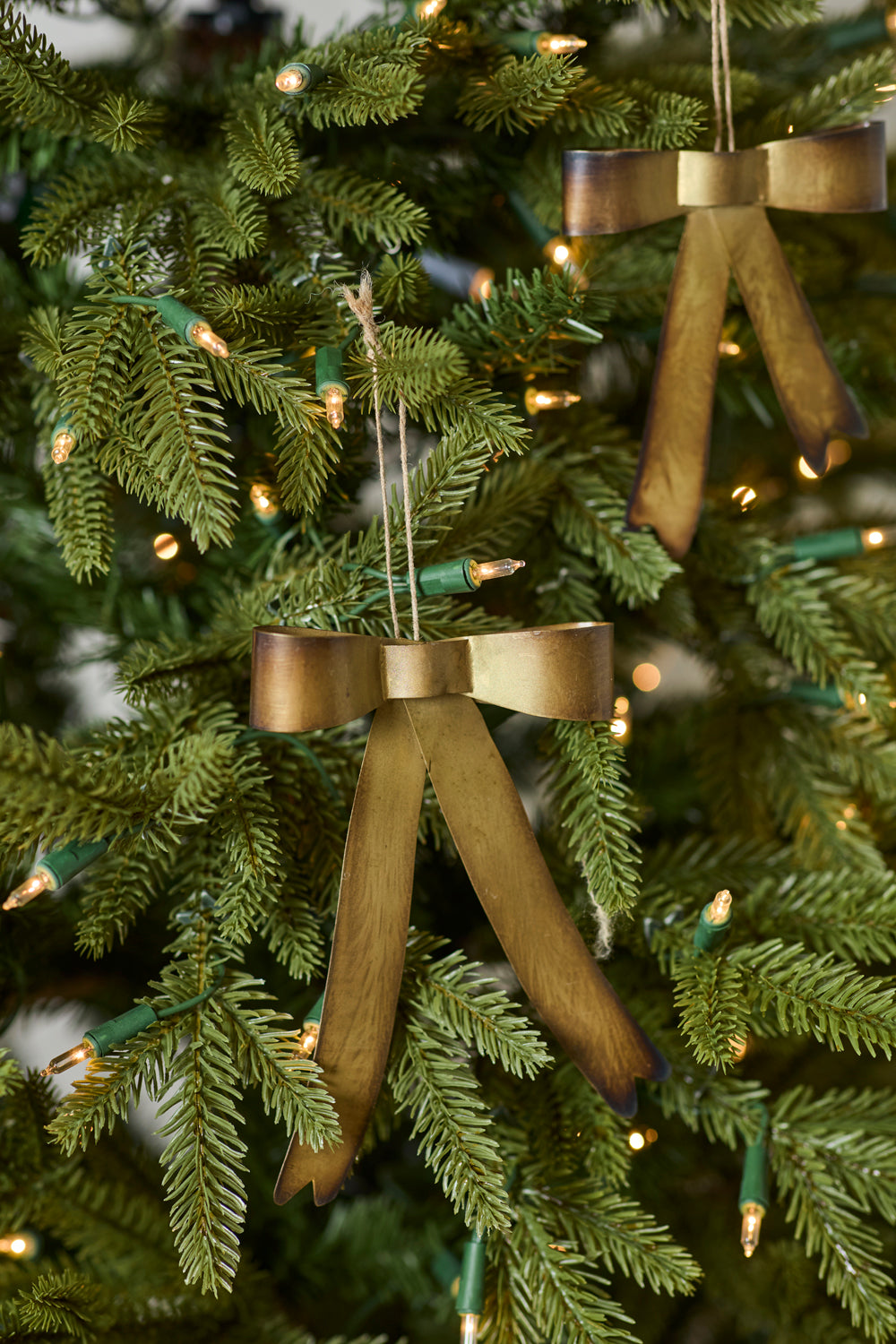 Gold Bow Ornament