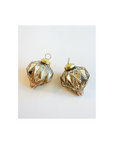 Gold Shimmer Diamond Ornament