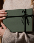 Green Pinstripe Gift Wrap