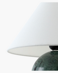 Green Travertine Lamp