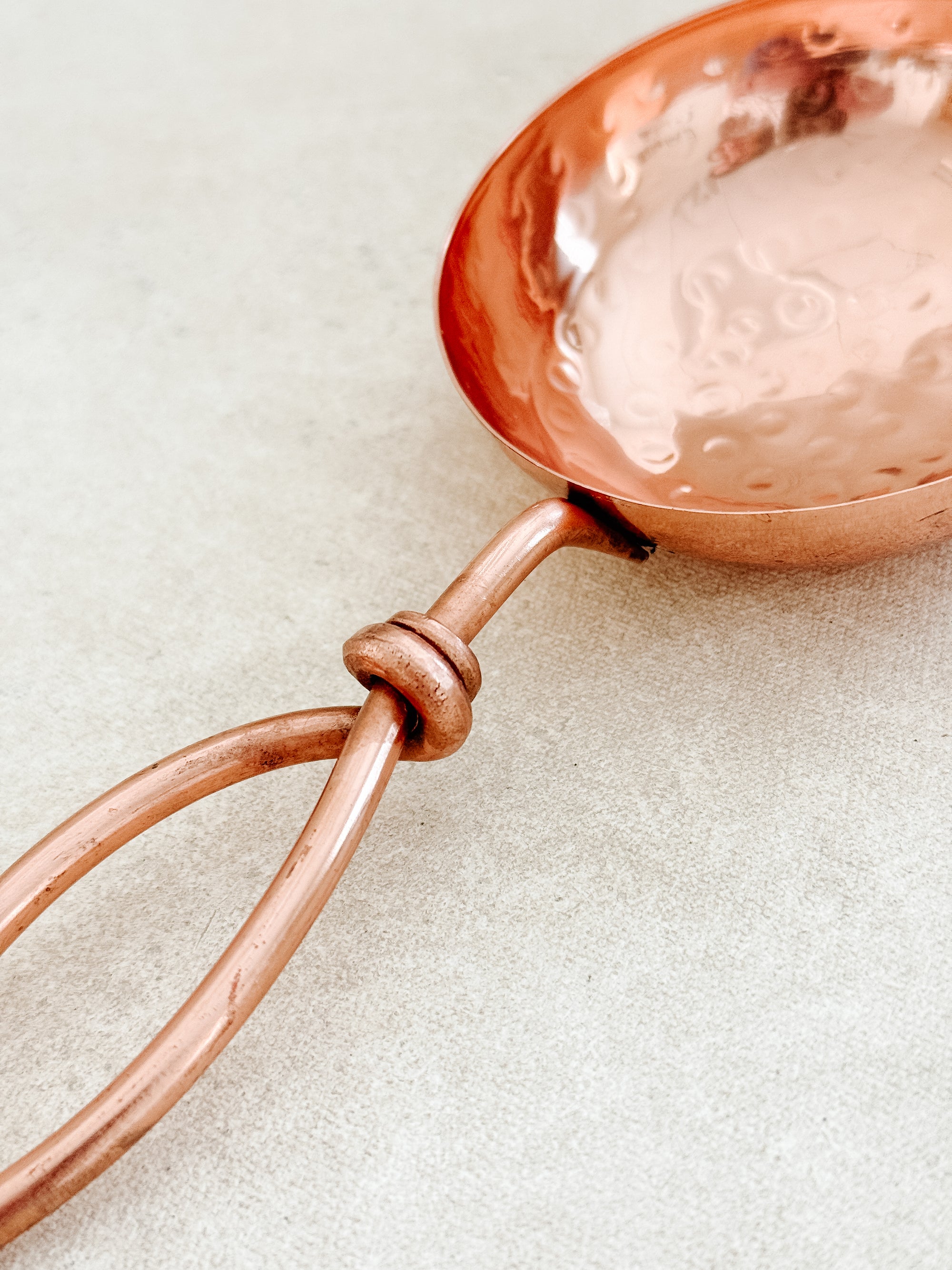 Hammered Copper Scoops, Set of 4 – Cottage Home