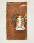 Hand-Painted Mercury Glass Bell Ornament