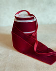 Heirloom Red Velvet Ribbon