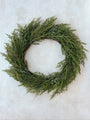 24" Juniper & Cypress Wreath
