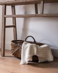 Kantha Holiday Stitched Throw