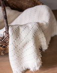 Kantha Holiday Stitched Throw